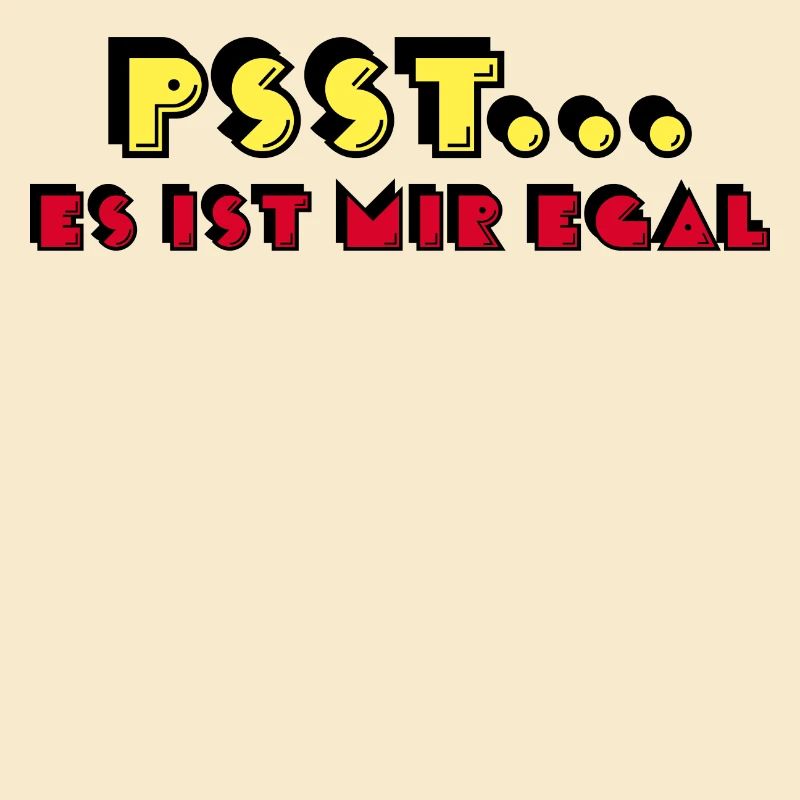 Is Mir Egal Statement Haltung Gleichgültig