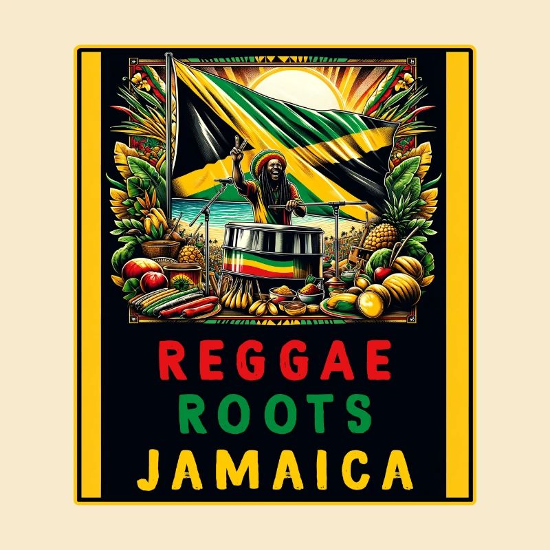 Reggae roots Jamaïque