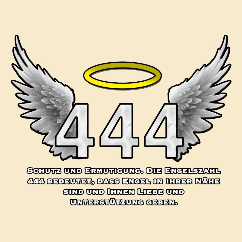 Angel Numéro 444 Éclat Ailé