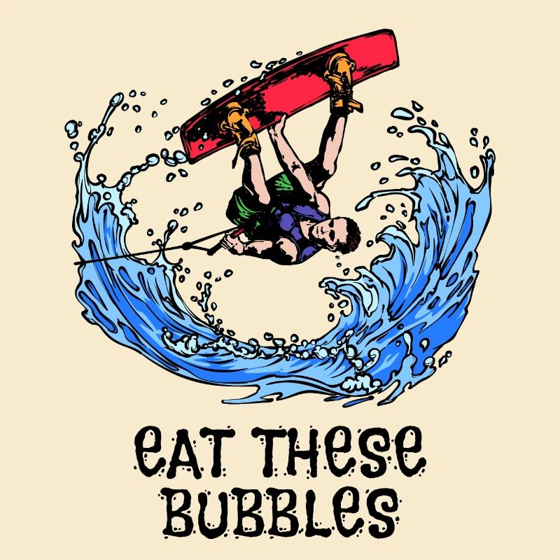 Surfing Kitesurfer Statement Wakeboard Planche de surf