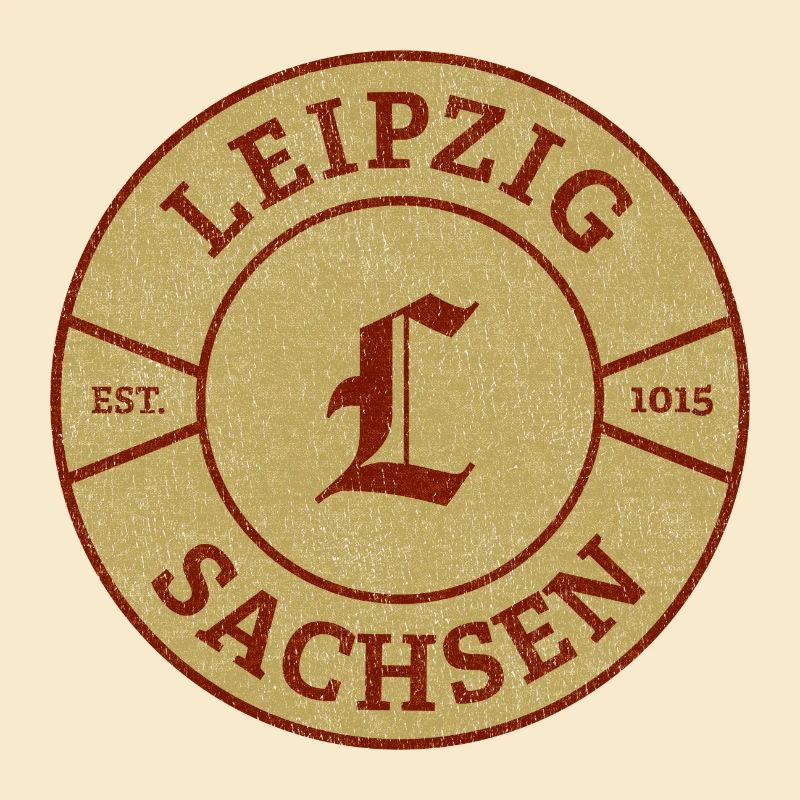 Emblème Saxon de Leipzig Vintage