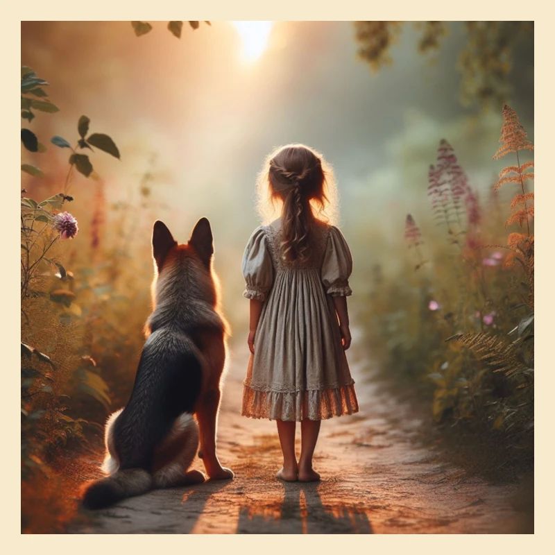 German Shepherd Art