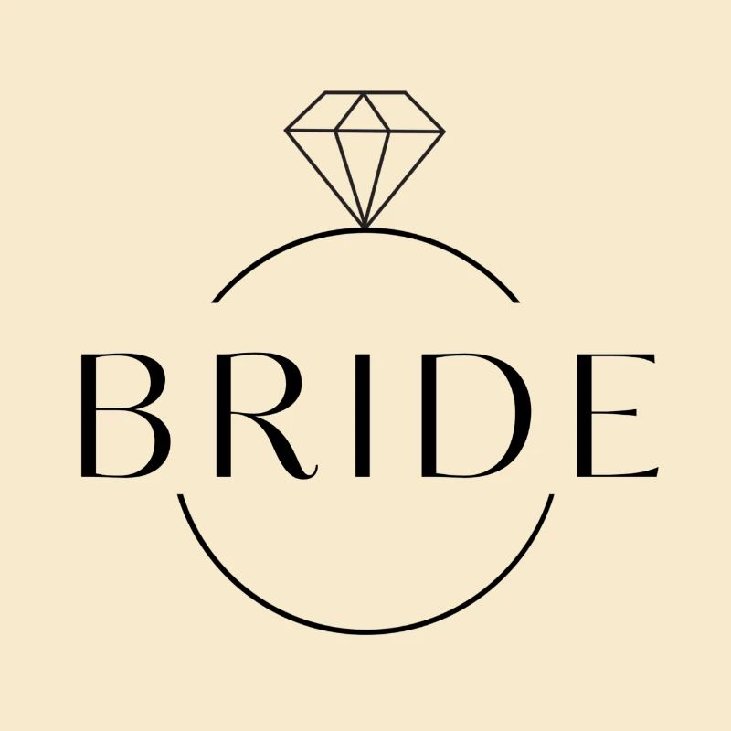Team Bride Diamond Ring Personalizable