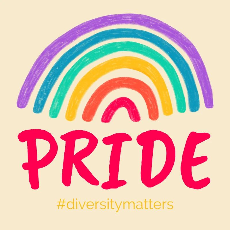 Pride rose #diversitymatters