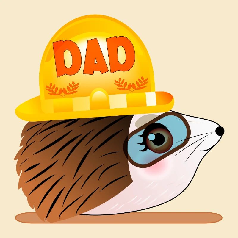 Papa hérisson - Construction