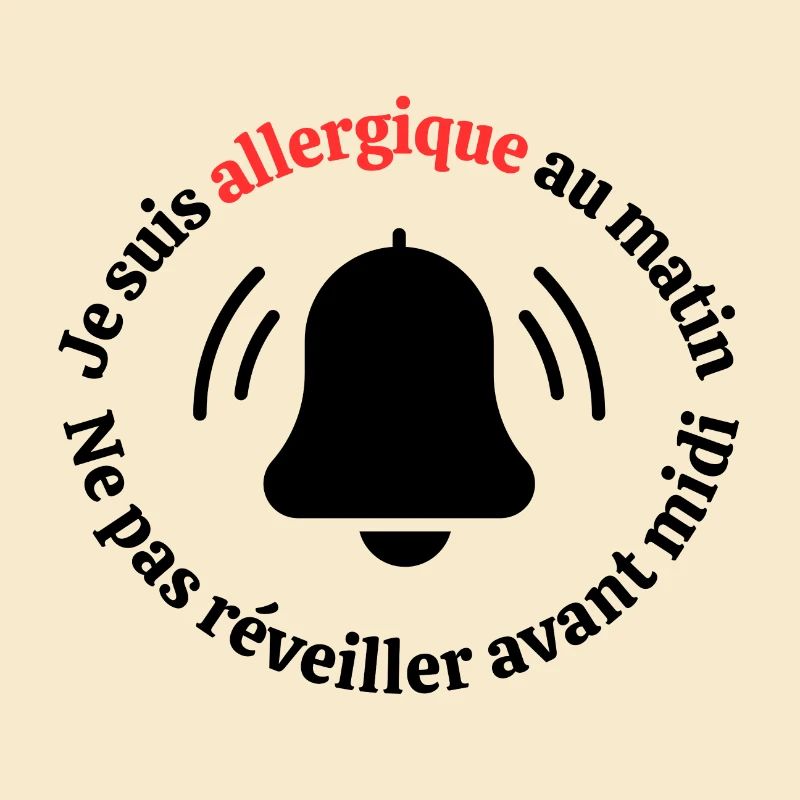 Ich reagiere allergisch auf den Morgen!
