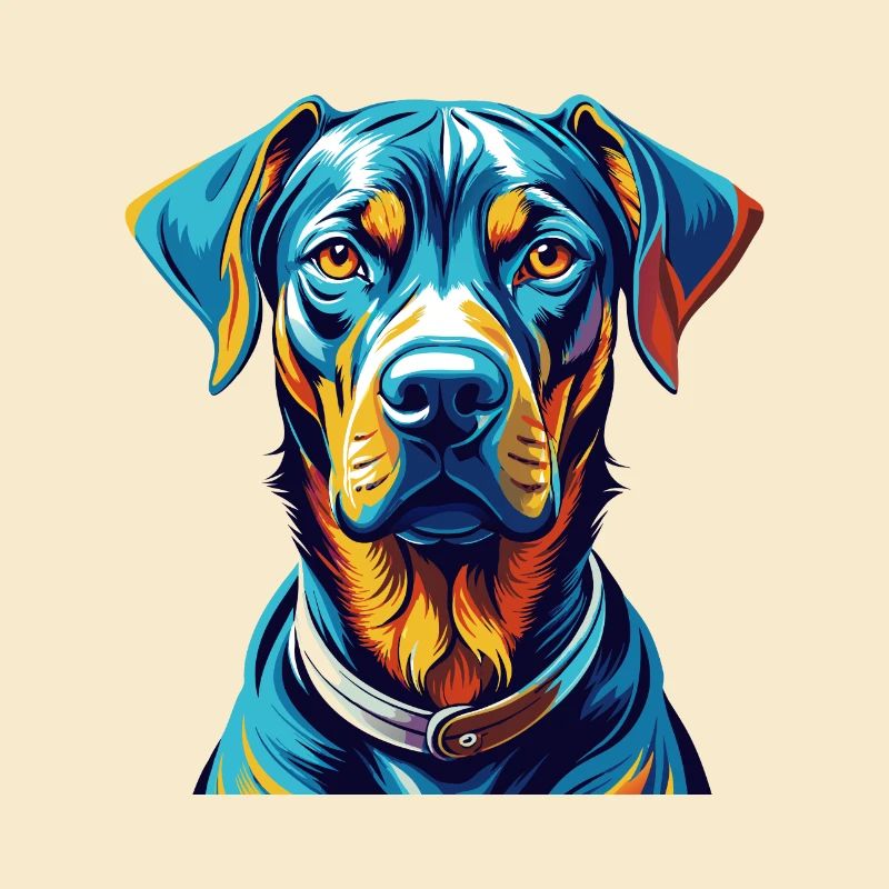 Rhodesian Ridgeback Hunderasse Karikatur Kawaii