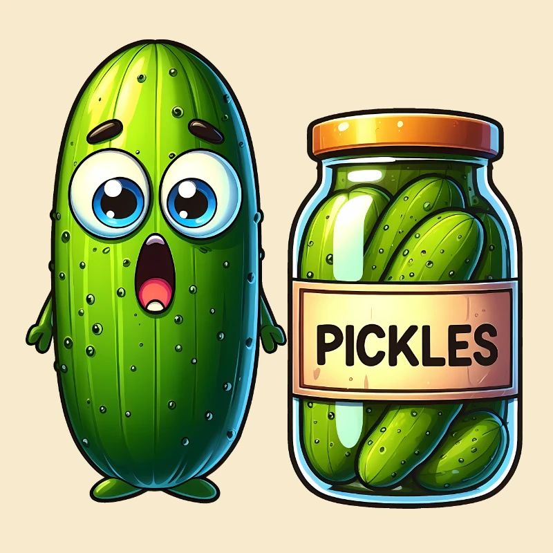 La situation difficile des cornichons au concombre : choqué et choqué !