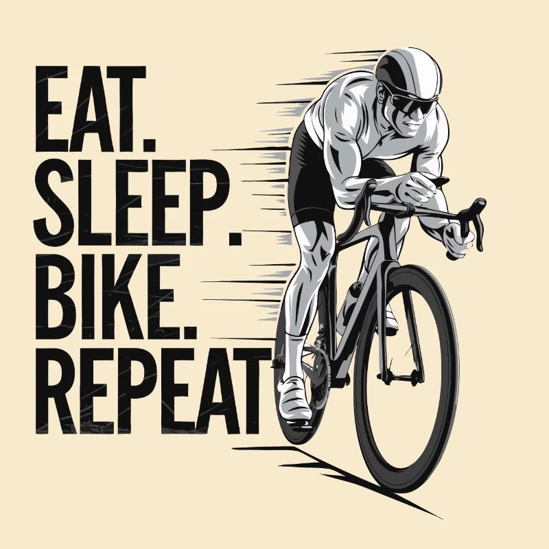 Fahrrad, Leidenschaft, Motivation, Essen, Schlafen