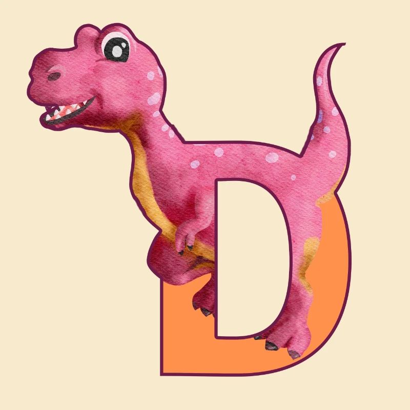 D - DINOSAURE, personnalisable