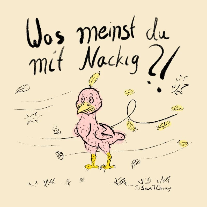 Un oiseau en mue dans le vent d’automne en couleur