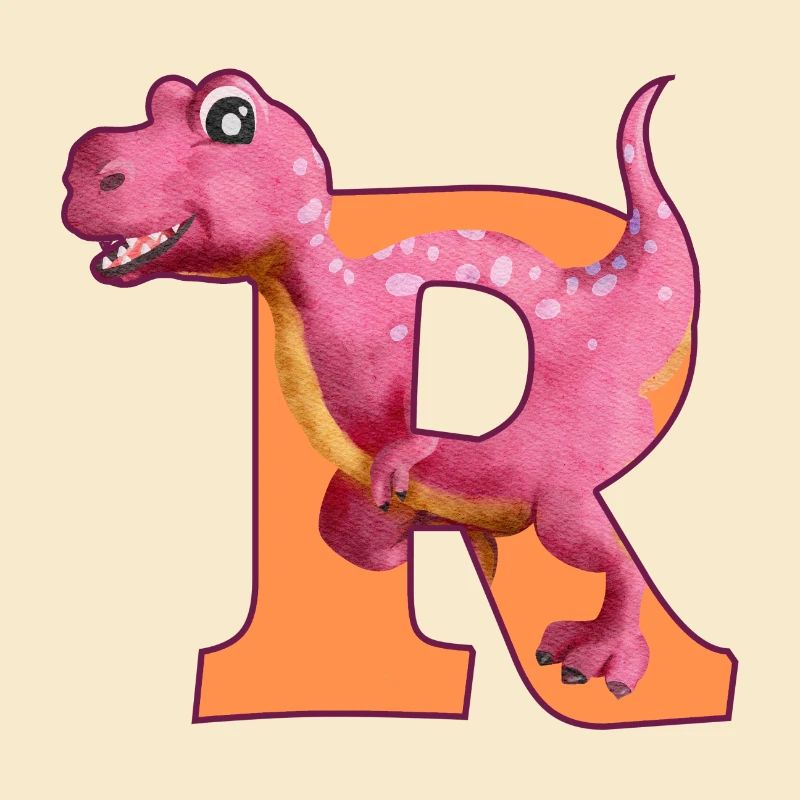 R - DINOSAUR, customizable