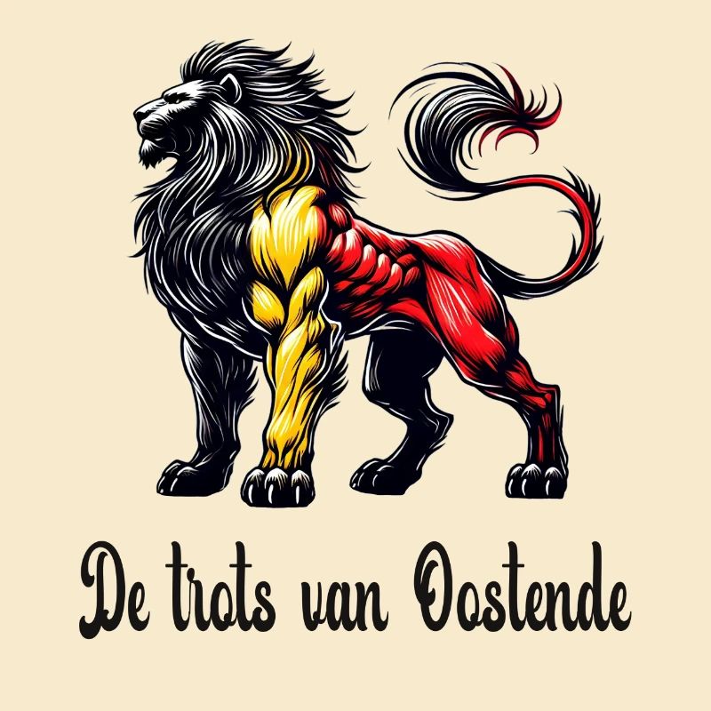 Ostend lion flag design