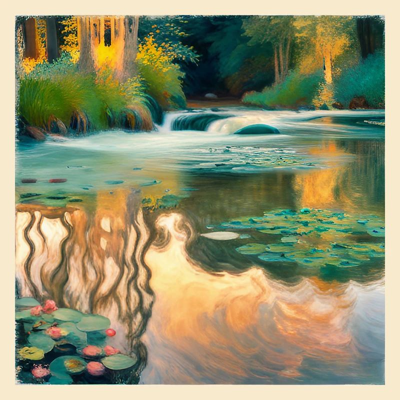Impressionismus Fluss