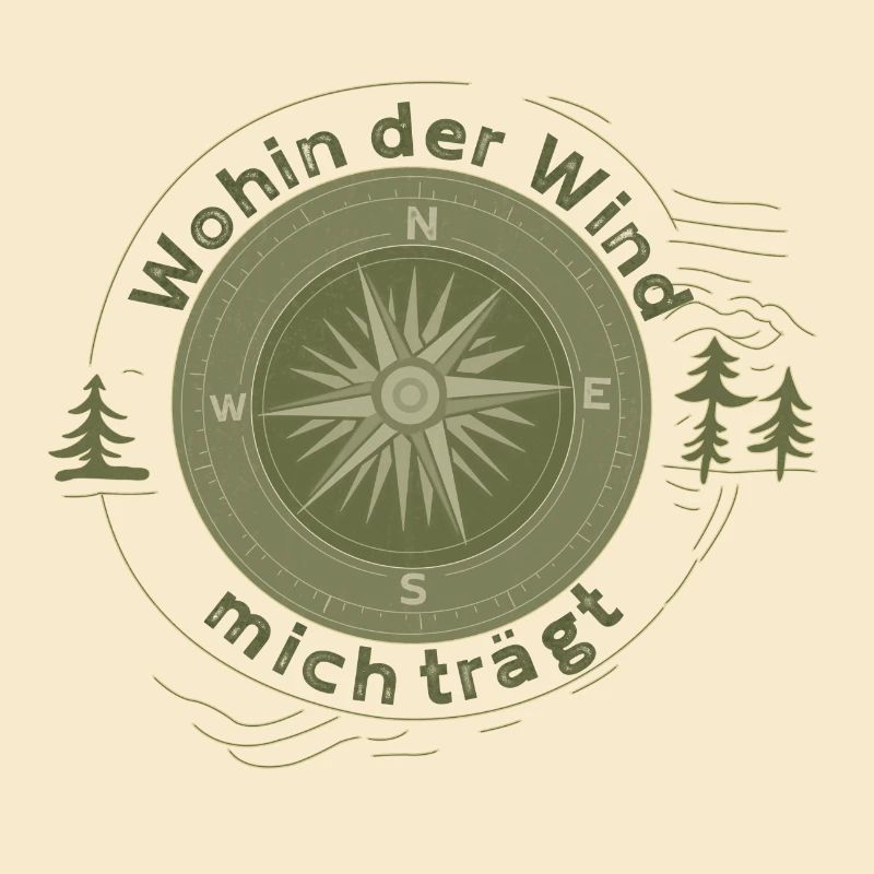 Là où le vent m’emmène – Conception de boussole