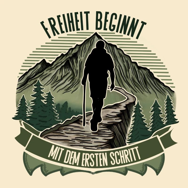 Freedom begins with the first step – hiking