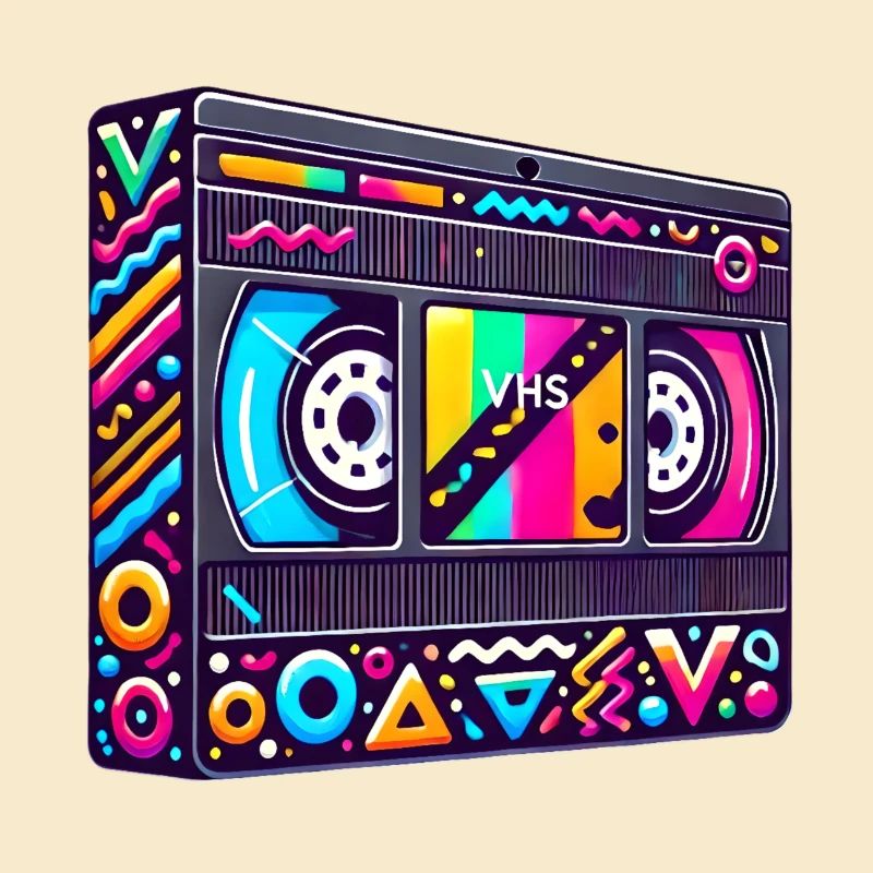 VHS and chill? 90s VHS Cassette - Pure Nostalgia
