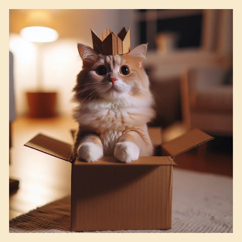 Lustige Katze