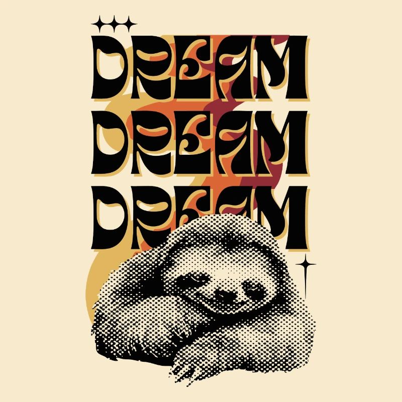 Dream Dream Dream – Retro Sloth