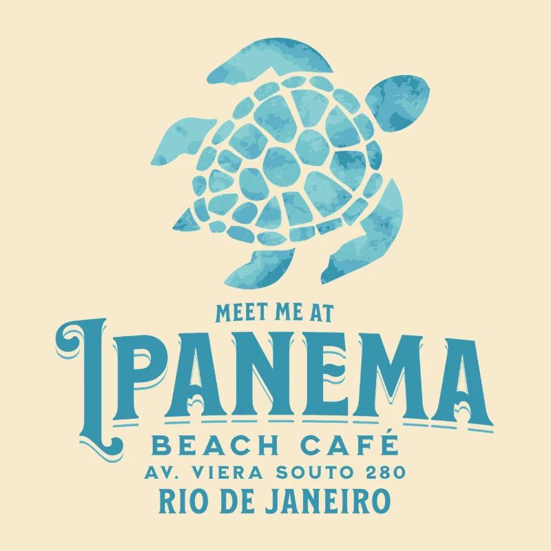 Treffen Sie mich im Ipanema Beach Café