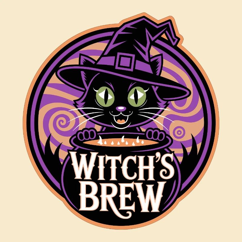 Witch's Brew – Mystic Witch Cat