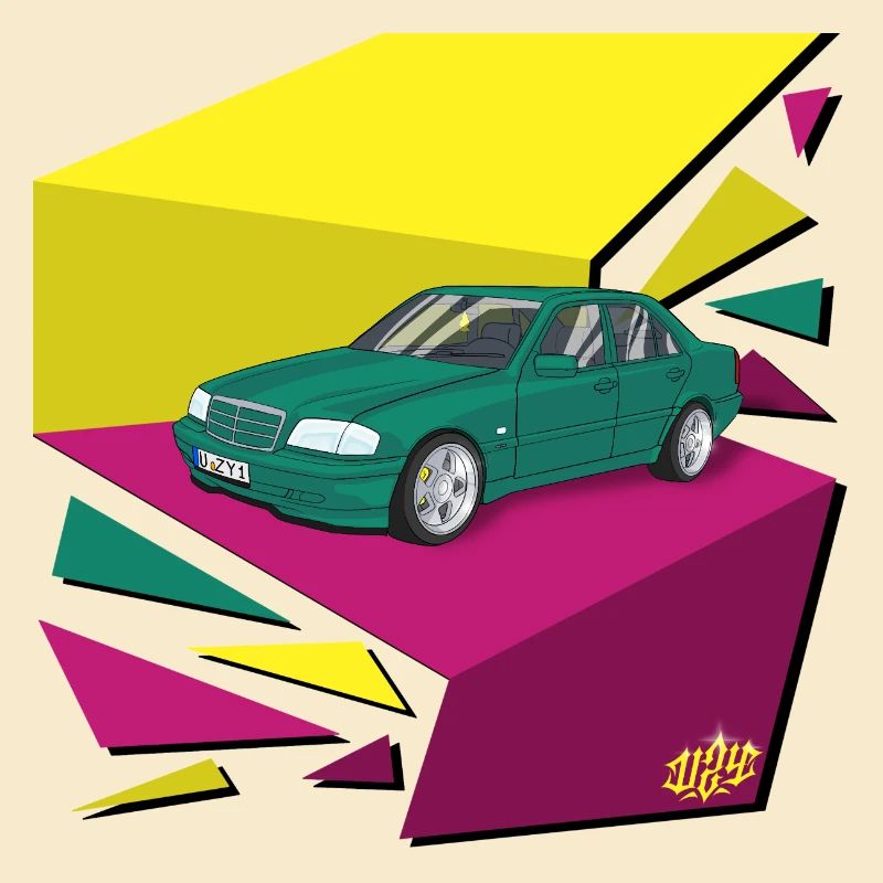 Funky 90‘s car