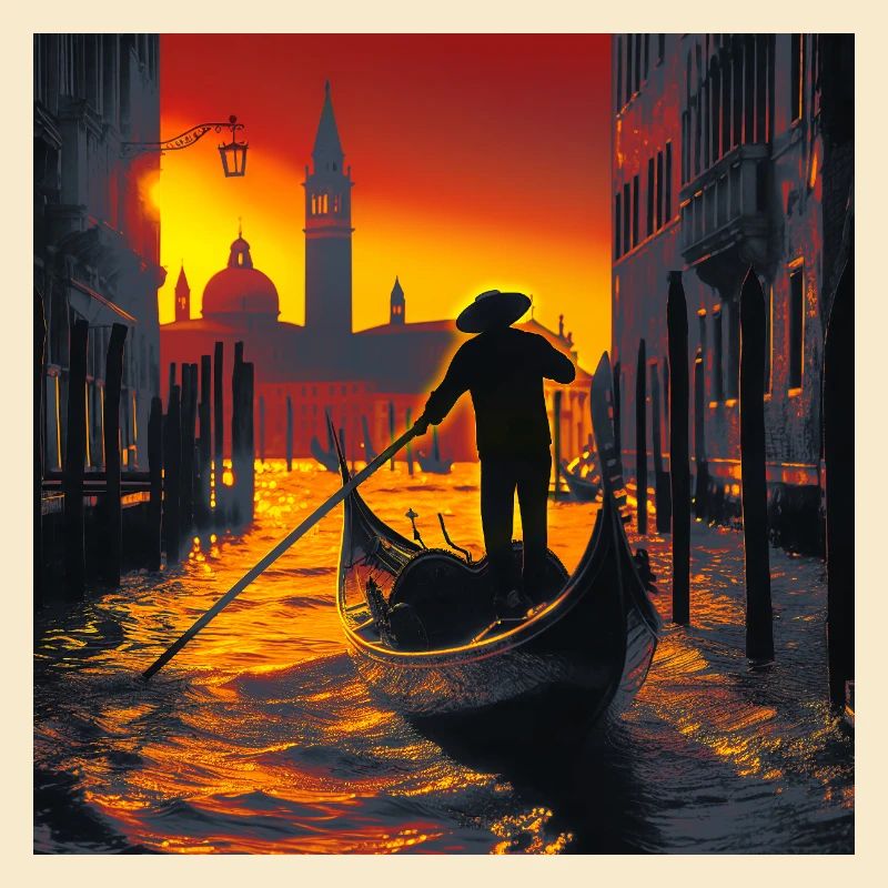 Venise Gondolier