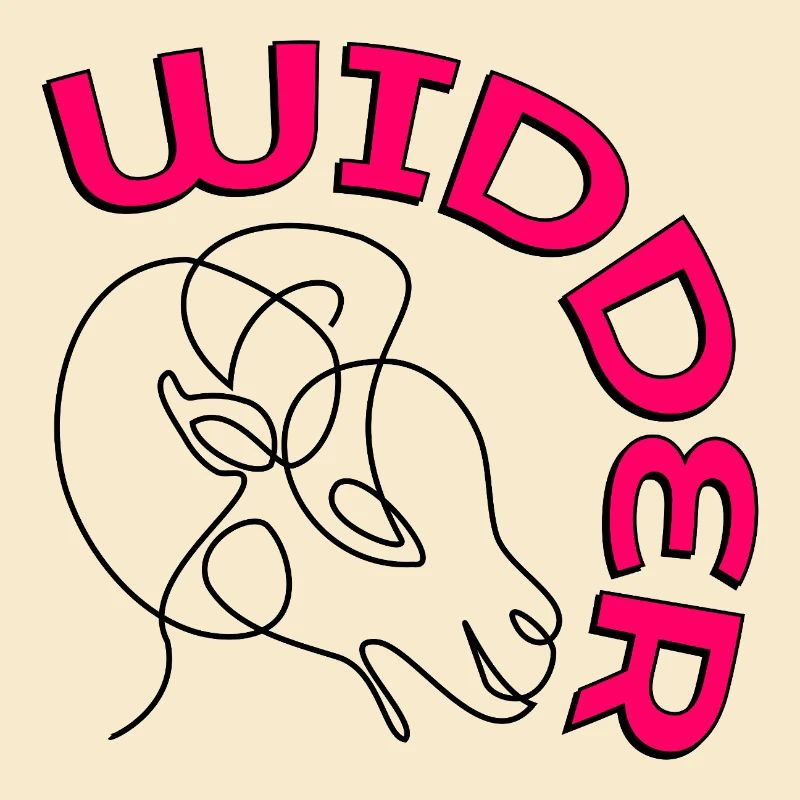 WIDDER SCHAFE BOCK STERNZEICHEN GEBURTSTAG