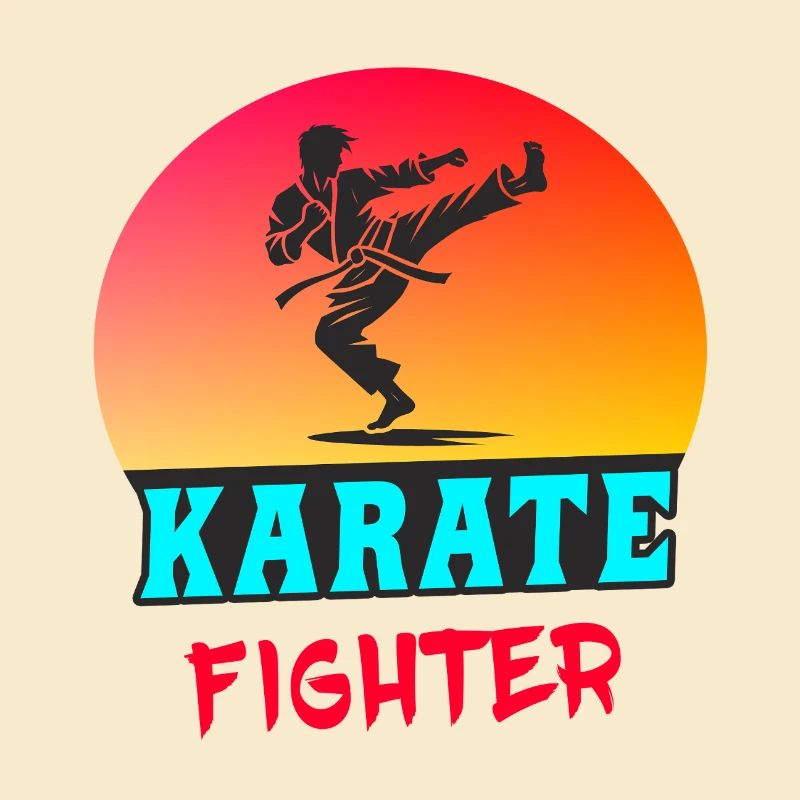 Karate Fighter – Sunset Style