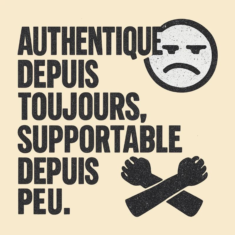 Authentisches Forever-Tee