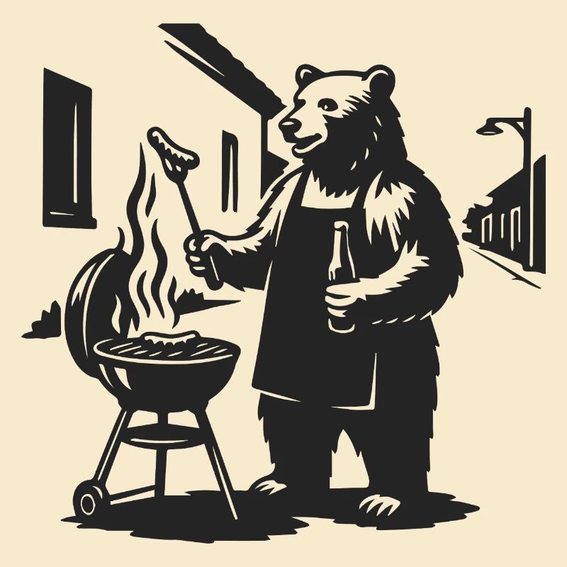 Grill Master Bear
