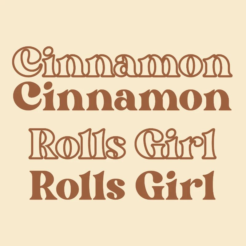Cinnamon Rolls Girl