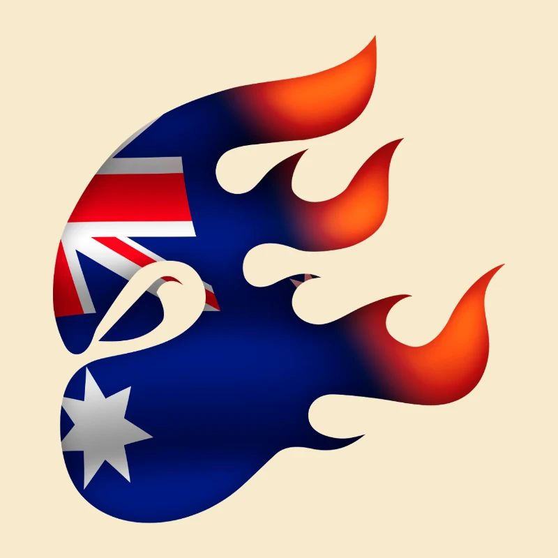 Drapeau de l’Australie - Australie - Ninja