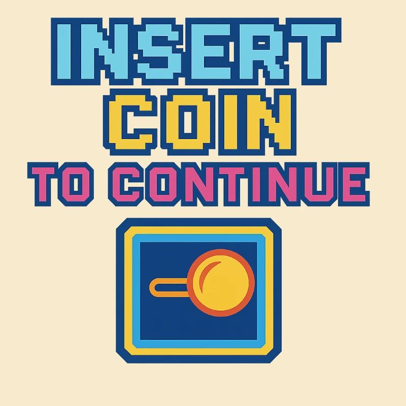 Retro Pixel Arcade Spieldesign
