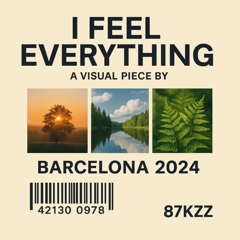 Je ressens tout : Visual Piece Barcelona