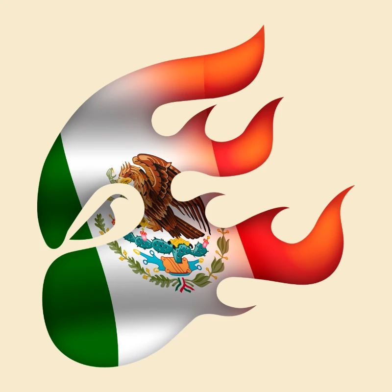 Flagge von Mexiko - Mexiko - Ninja