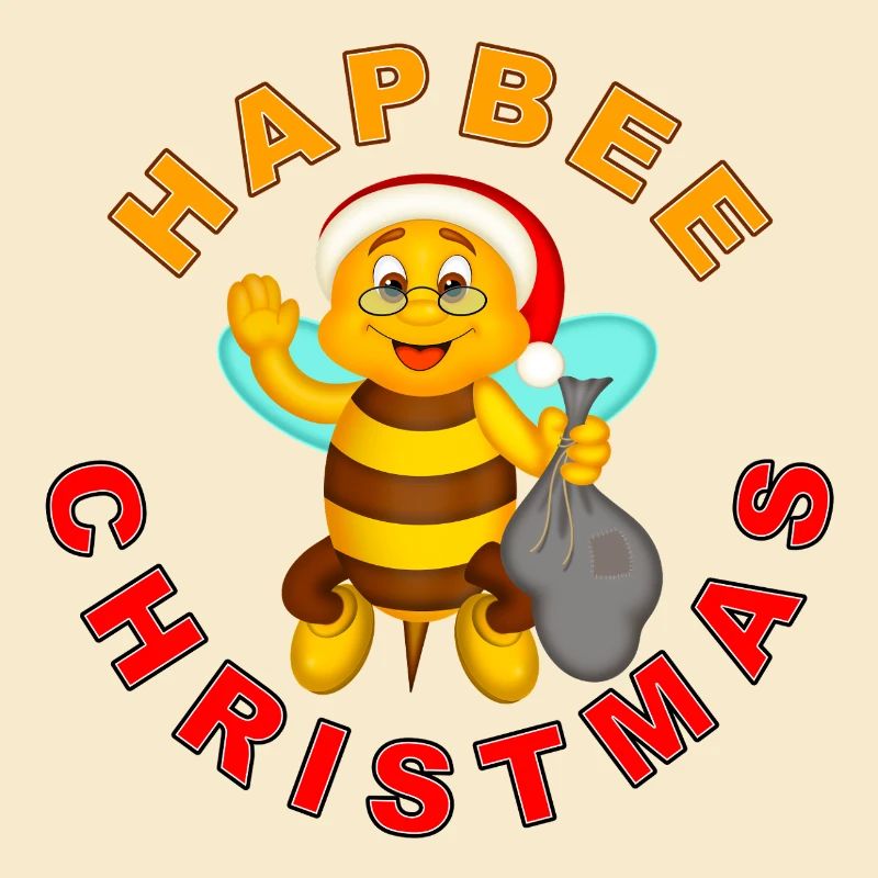 HAPBEE Weihnachten mit Text