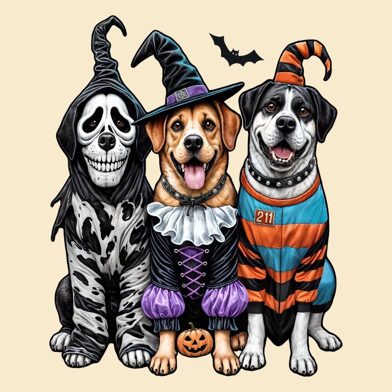 Chien d’Halloween