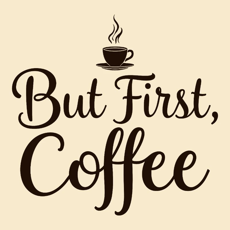 Mais la première citation du café