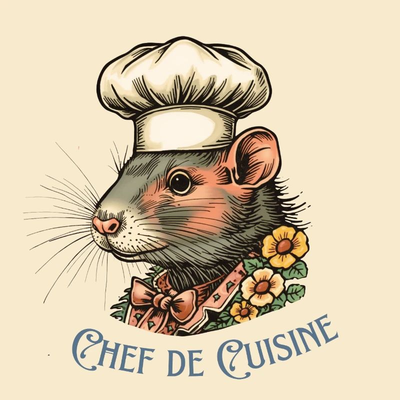 Cuisiner le rat avec la toque de chef