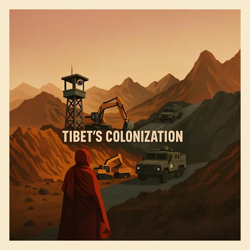 Colonisation du Tibet