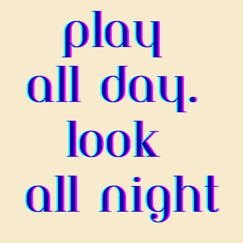 Vibrant Neon Text Quote Design