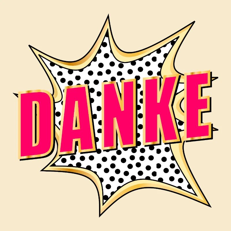 DANKESCHÖN DANKE POP-ART