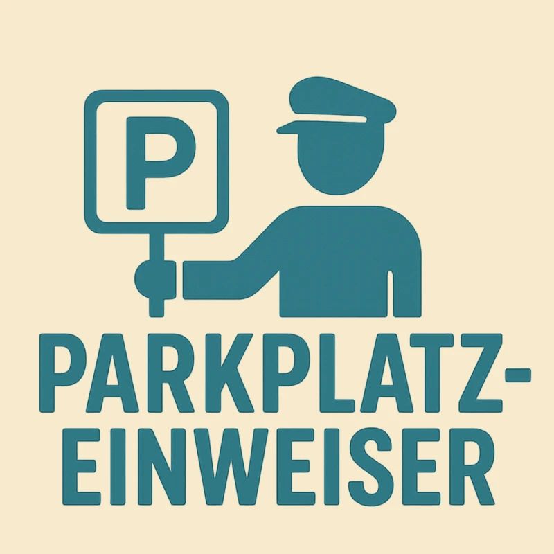 Parkplatzeinweiser Design
