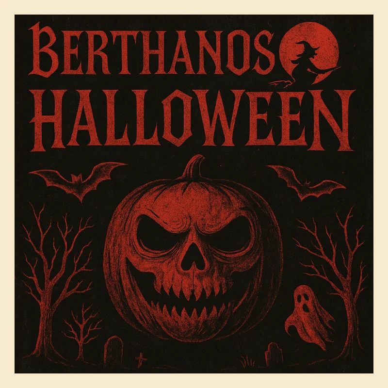 Berthanos Halloween Halloween Citrouille Design