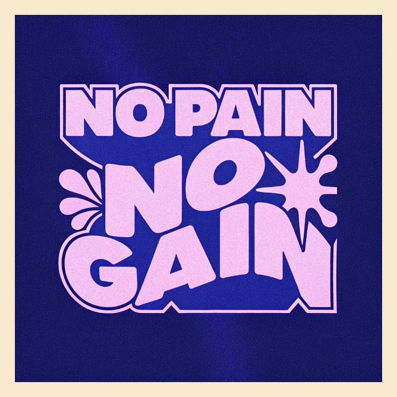 Pas de douleur, pas de gain Conception motivante
