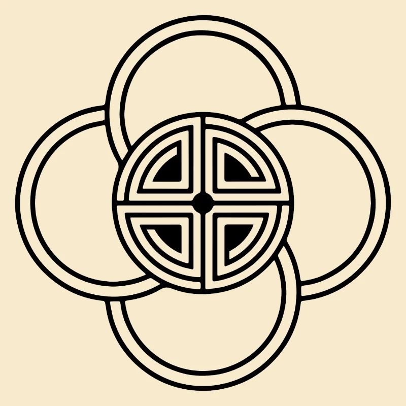 Conception de noeud d’harmonie sacrée