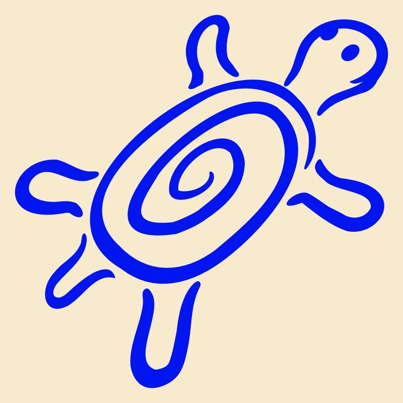 turtle spiral turtle shell pattern cute