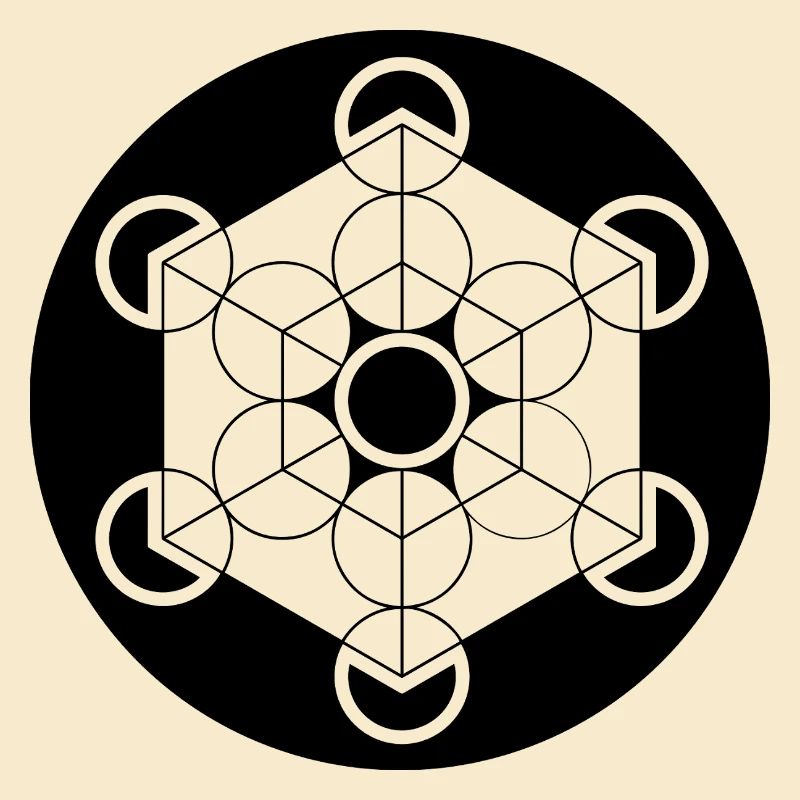 Crop circle cube de Metatron
