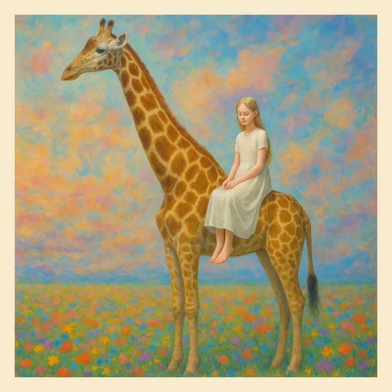 Träumen mit der Giraffe 